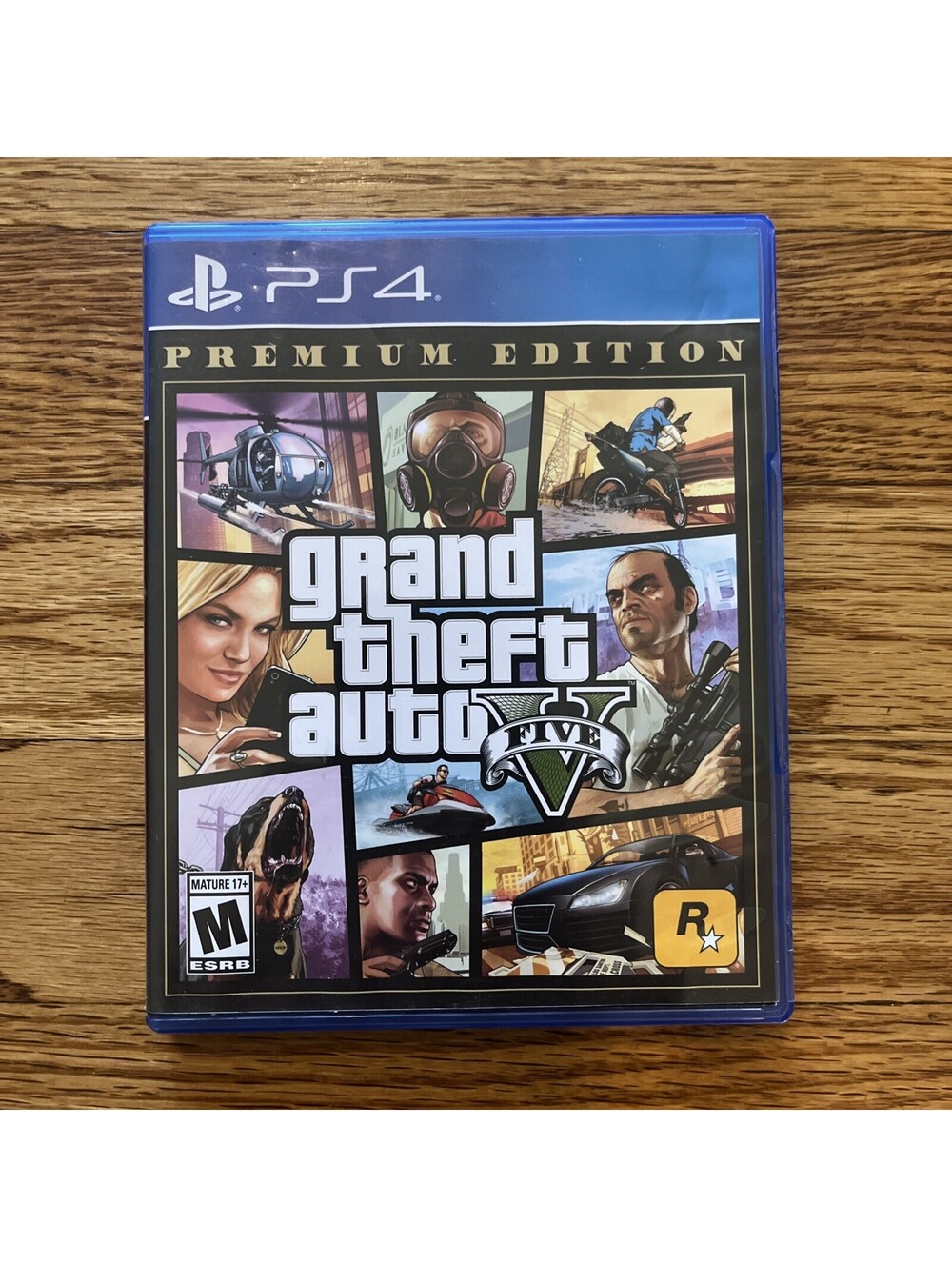 Grand Theft Auto V [Premium Online Edition] (Playstation 4, 2018)